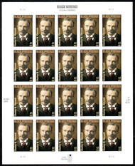 #4222 VF/XF NH, 41c Charles W. Chesnutt Sheet, bold color! CHOICE!