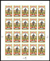 #4341 VF/XF NH, 42c Take Me Out to the Ballgame Sheet, vibrant colors! CHOICE!