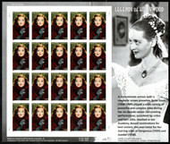 #4350 VF/XF NH, 42c Bette Davis Sheet, bold colors! SELECT!