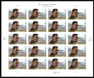 #4386 VF/XF NH, 61c Richard Wright Sheet, nice! CHOICE!