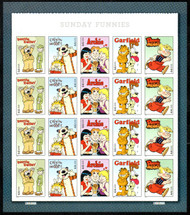 #4467 - 71a VF/XF NH, 44c Sunday Funnies Sheet, fresh color! CHOICE!