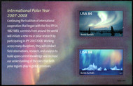 #4123 VF/XF NH, International Polar Year Souvenir Sheet, lovely! SELECT!