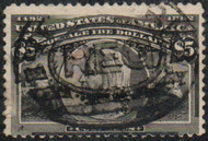 # 245 Fine+, registered cancel, repaired perf, rich color!