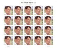 #4494 VF/XF NH, Ronald Reagan Centennial Sheet, fresh! STOCK PHOTO