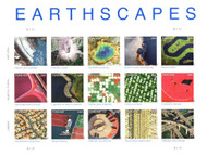 #4710 VF/XF NH, EarthScapes Sheet, awesome! STOCK PHOTO