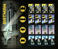 #4928 - 35 VF/XF NH, Batman Sheet, cool! STOCK PHOTO