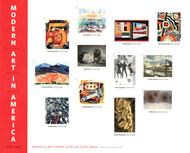 #4748 VF NH, Forever Modern Art in America Sheet, awesome!