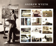 #5212 VF NH, Forever Andrew Wyeth Sheet, fresh!