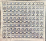 # 621 VF OG NH, Sheet of 100, Post Office Fresh!