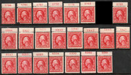 # 406a F/VF OG H, NH or Hr, ONLY 1 STAMP PER PRICE, plate number single, may have minor flaws, Catalogs $80.00 as a plate number pane, Order as many as you like and tell us what plate numbers you would like.