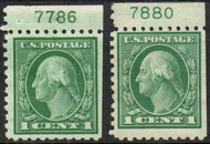 # 462a F/VF OG H, NH or Hr, ONLY 1 STAMP PER PRICE, plate number single, may have minor flaws, Catalogs $25.00 as a plate number pane, Order as many as you like and tell us what plate numbers you would like.
