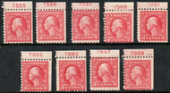 # 463a F/VF OG H, NH or Hr, ONLY 1 STAMP PER PRICE, plate number single, may have minor flaws, Catalogs $150 as a plate number pane, Order as many as you like and tell us what plate numbers you would like.