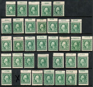 # 498e F/VF OG H, NH or Hr, ONLY 1 STAMP PER PRICE, plate number single, may have minor flaws, Catalogs $6.00 as a plate number pane, Order as many as you like and tell us what plate numbers you would like.
