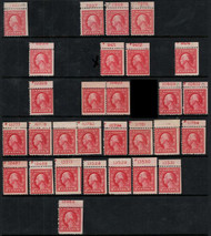 # 499e F/VF OG H, NH or Hr, ONLY 1 STAMP PER PRICE, plate number single, may have minor flaws, Catalogs $7.00 as a plate number pane, Order as many as you like and tell us what plate numbers you would like.