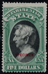 #O 69S F/VF NH, NGAI, w/PF (12/51) CERT, specimen overprint, only 6 copies known to exist to collectors, bold color, a few minor perforation problems,  catalogs $67,500, SUPER SCARCE RARITY!