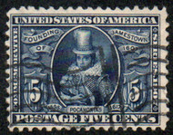 # 330 F-VF, fancy wavy line cancel, robust color!