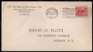# 629 FIRST DAY COVER, VF+ with White Plains return address, Neat!