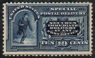 #E 5 F/VF OG H, w/PSE (04/06) CERT, bold color!