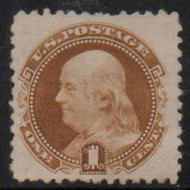 # 133a VF/XF mint no gum as issued, w/PF (9/21) CERT, minor perf flaws, see photo, fresh color!