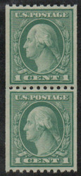 # 486 VF/XF OG NH, Pair, robust color! CHOICE!