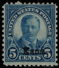 # 663 F/VF OG LH, Nice deep blue!
