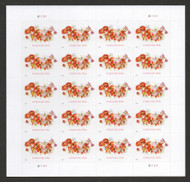 #5681 VF NH, Forever Tulips Sheet, pretty colors!