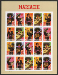 #5703 - 07 VF NH, Forever Mariachi Sheet, vibrant colors!