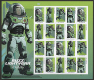 #5709 - 12 VF NH, Forever Buzz Lightyear Sheet, rich colors!