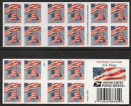 #5659 VF NH, Forever U.S. Flags Booklet Pane, super fresh!