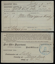 #O 47 Post Office Department postcard,  Golden Hill Valley, Nv, see picture no stamps, Nice!