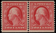 # 353 VF/XF OG H, Line Pair, w/PF (GRADED 85 (12/21)) CERT, a very rare coil both centered and certified,  do not buy any 353's without a certificate, highl;y counterfieted,   SELECT LINE PAIR!