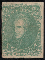 Confed # 3 F/VF mint no gum, very fresh, Rare Stamp!