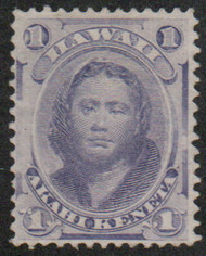 Hawaii #30a VF/XF mint, no gum, great! CHOICE!