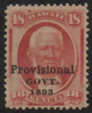 Hawaii #71 F/VF OG H, nice stamp!