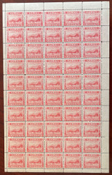 Hawaii #81a VF/XF OG NH "Salmon Color", Complete Sheet of 50, a super sheet, post office fresh!