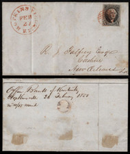 #   2 VF/XF on cover, lovely red cancels, VERY NICE!