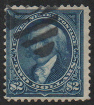 # 277 F-VF, supplementary cancel, eye popping color!
