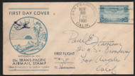 #C 20 VF first day and first flight cover, VERY NICE!