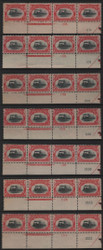 # 295 F/VF OG NH, Plate Strip of 4, ONE PER PRICE, please tell us what plate numbers you may like, we have many many more, see our listings, Fresh!