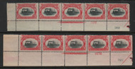 # 295 F/VF OG H, Plate Strip of 5, ONE PER PRICE, two stamps are NH, please tell us what plate numbers you may like, we have many many more, see our listings, Fresh!