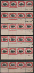 # 295 F/VF OG H, Plate Strip of 4,  ONE PER PRICE, please tell us what plate numbers you may like, we have many many more, see our listings, Fresh!