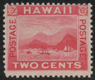 Hawaii #81 Fine+ OG LH, pretty color!
