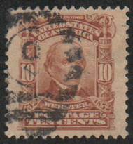 # 307 XF-SUPERB JUMBO, neat cancel, monster margins, rich color, GEM!