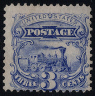 # 125 Fine Part OG, w/APS (09/18) CERT, fresh distinct reprint color, quite a bit of gum as the reprints had a more smooth gum, certificate states traces of gum, Nice Price!