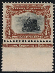 # 296 SUPERB OG NH, a lovely mint never hinged single, wide margins all around, GEM!