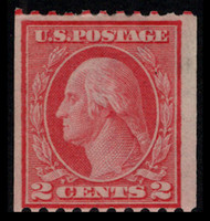 # 449 F/VF OG H, w/PF (10/30) and PF (11/23) CERT, top single, a very rare stamp, super nice color,  Only buy with a current certificate as many counterfeits exist.  SUPER NICE!