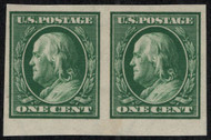 # 343 VF/XF OG NH, Imperf Pair, robust color, SELECT!