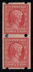 # 368v XF OG LH/NH, Pair, Brinkerhoff Company Private Perfs, Type IIa, repaired, neat piece, SELECT!