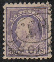 # 440 VF/XF, town cancel, large stamp, nicely centered, CHOICE!