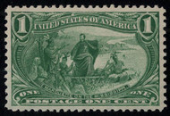 # 285 XF-SUPERB OG NH, w/PSAG (GRADED 95 (01/21)) CERT, extremely well centered, fresh color, CHOICE!